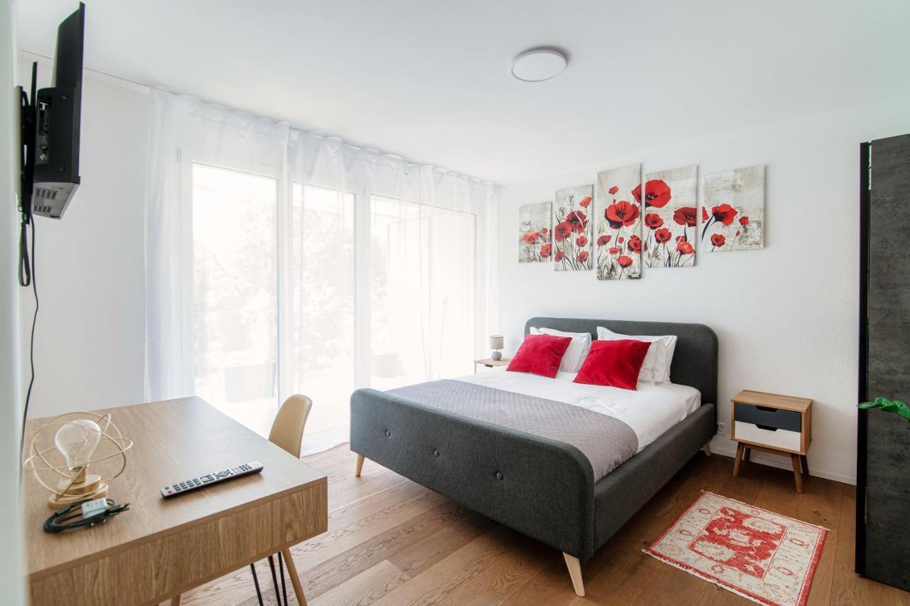 Linda Terrace By Quokka 360 - Modern One-Bedroom Flat With Sun Terrace لوكارنو المظهر الخارجي الصورة