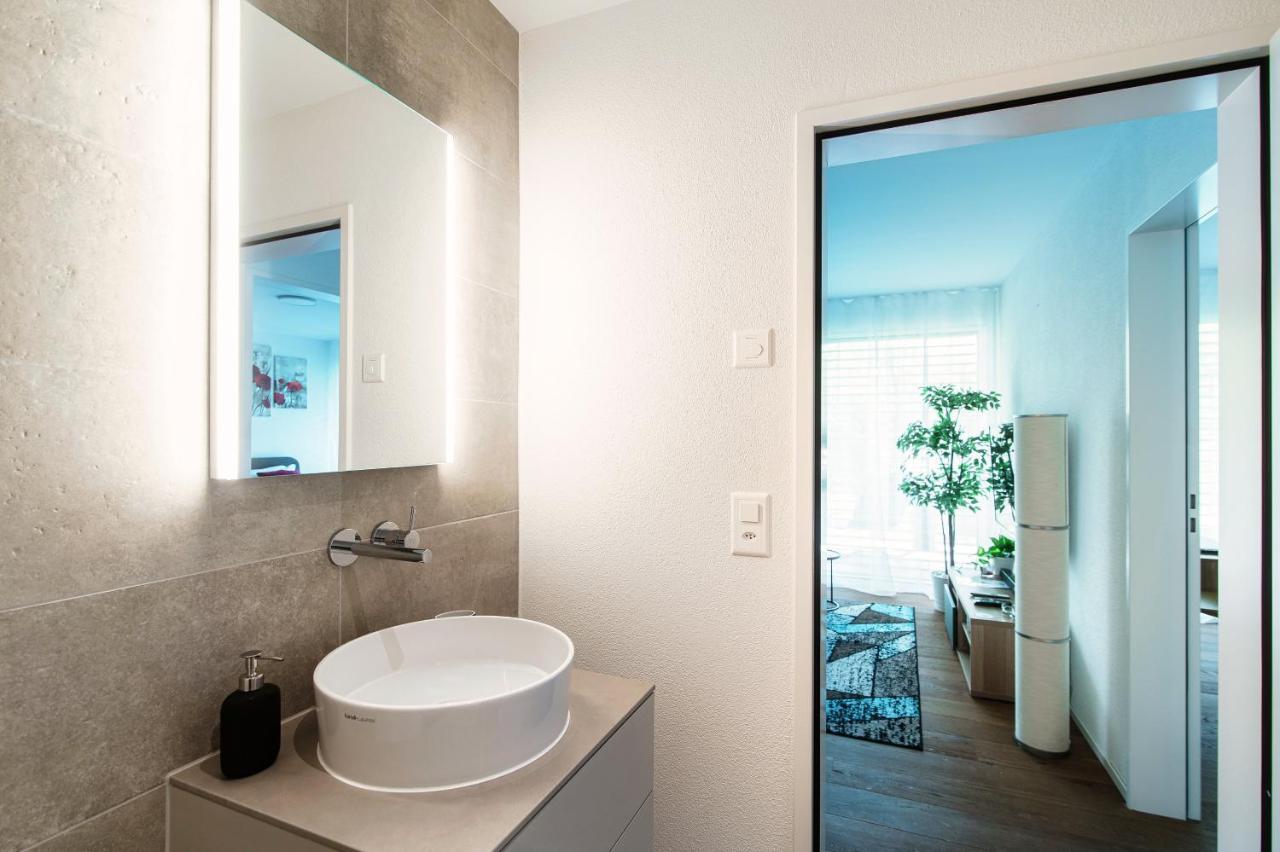 Linda Terrace By Quokka 360 - Modern One-Bedroom Flat With Sun Terrace لوكارنو المظهر الخارجي الصورة